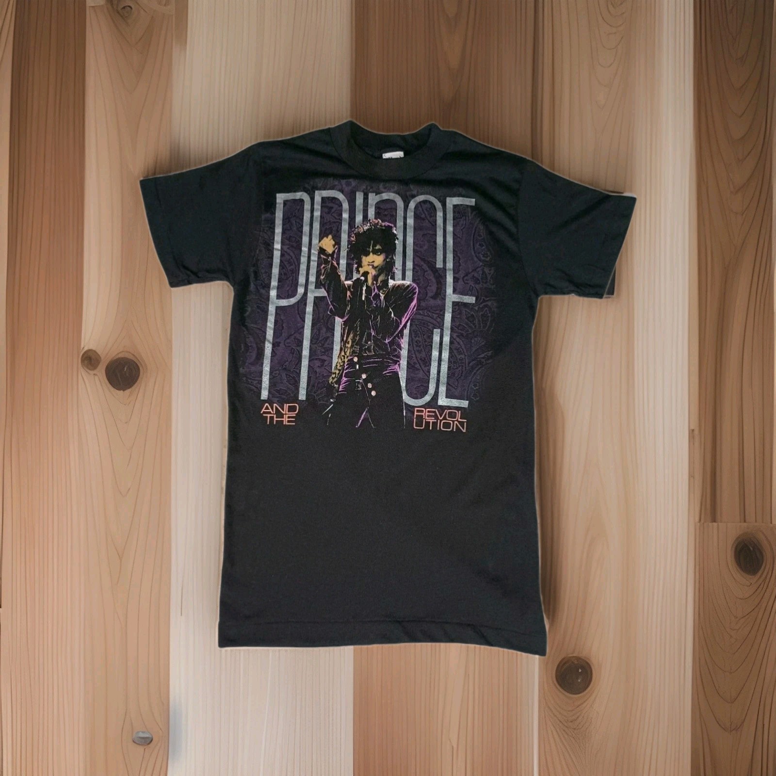Vintage 1980s Prince and the Revolution 1985 World Tour T-Shirt Size M