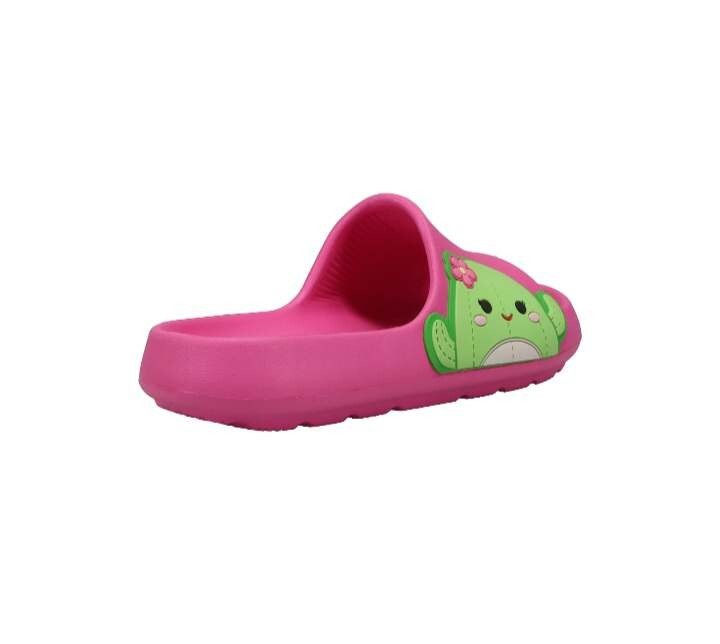 Squishmallows Women’s Sandals Maritza Cactus Molded Slide Slippers Pink New