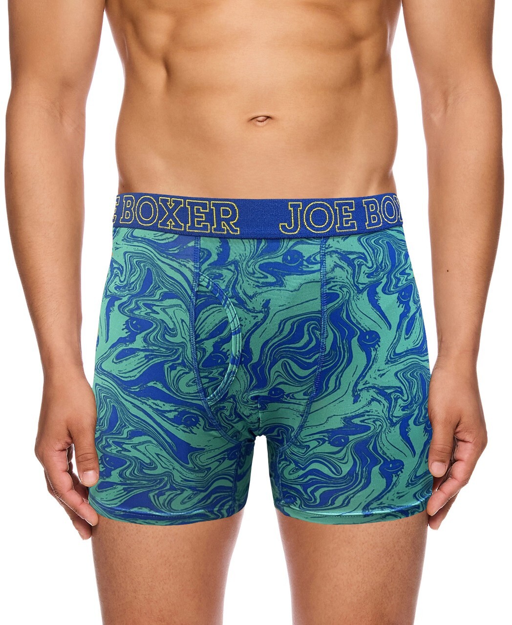 Joe Boxer 4 Pack Cotton Stretch Boxer Briefs S 28-30 Waist (Small) Option 1