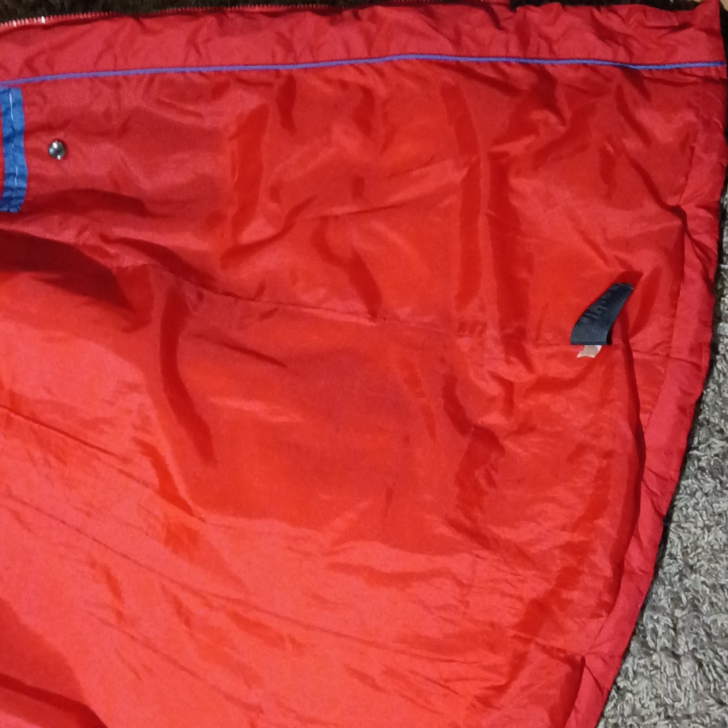 Tommy Hilfiger Coat Size Small Women Hooded Red Puffer Coat