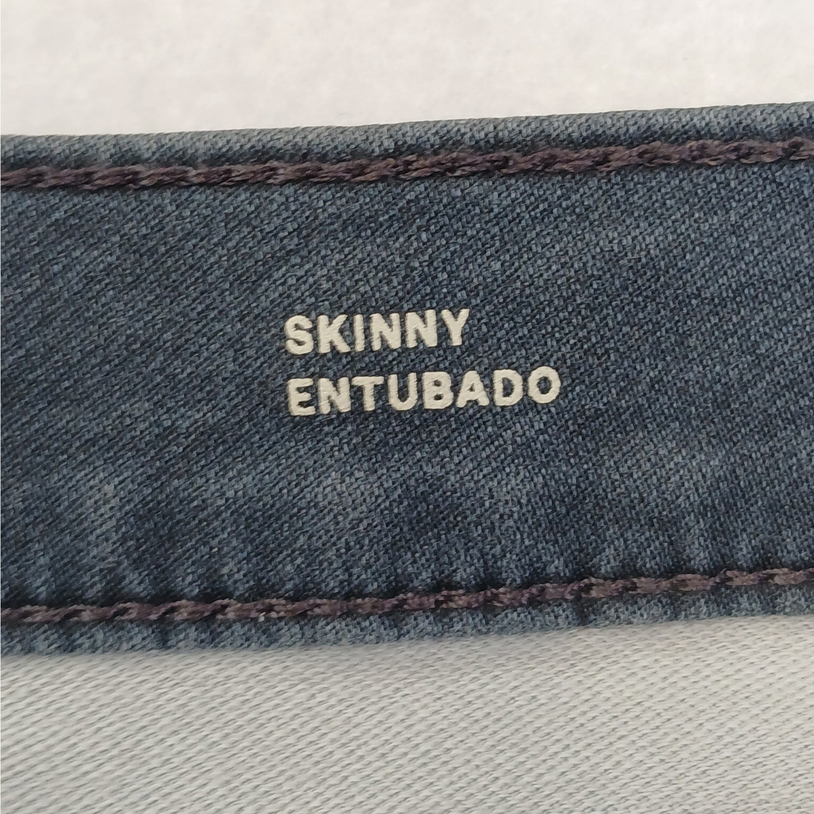 Goodfellow & Co Men 36×30 Blue Gray Total Flex Skinny Jeans Target Stretch
