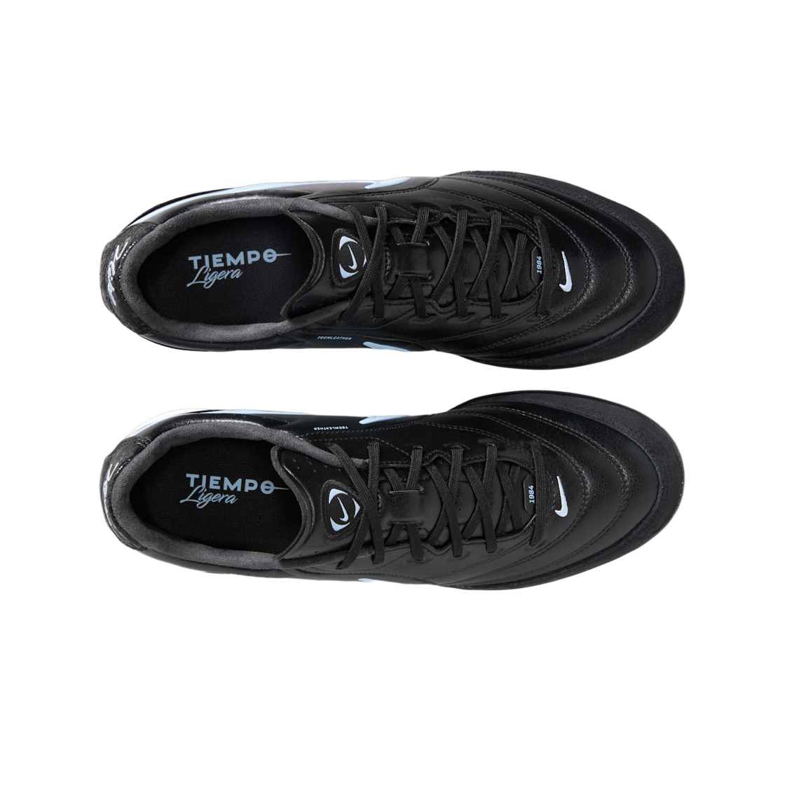 Nike Tiempo Ligera Pro TF Black Ice Blue IB4477-040 Authentic Men Sneakers