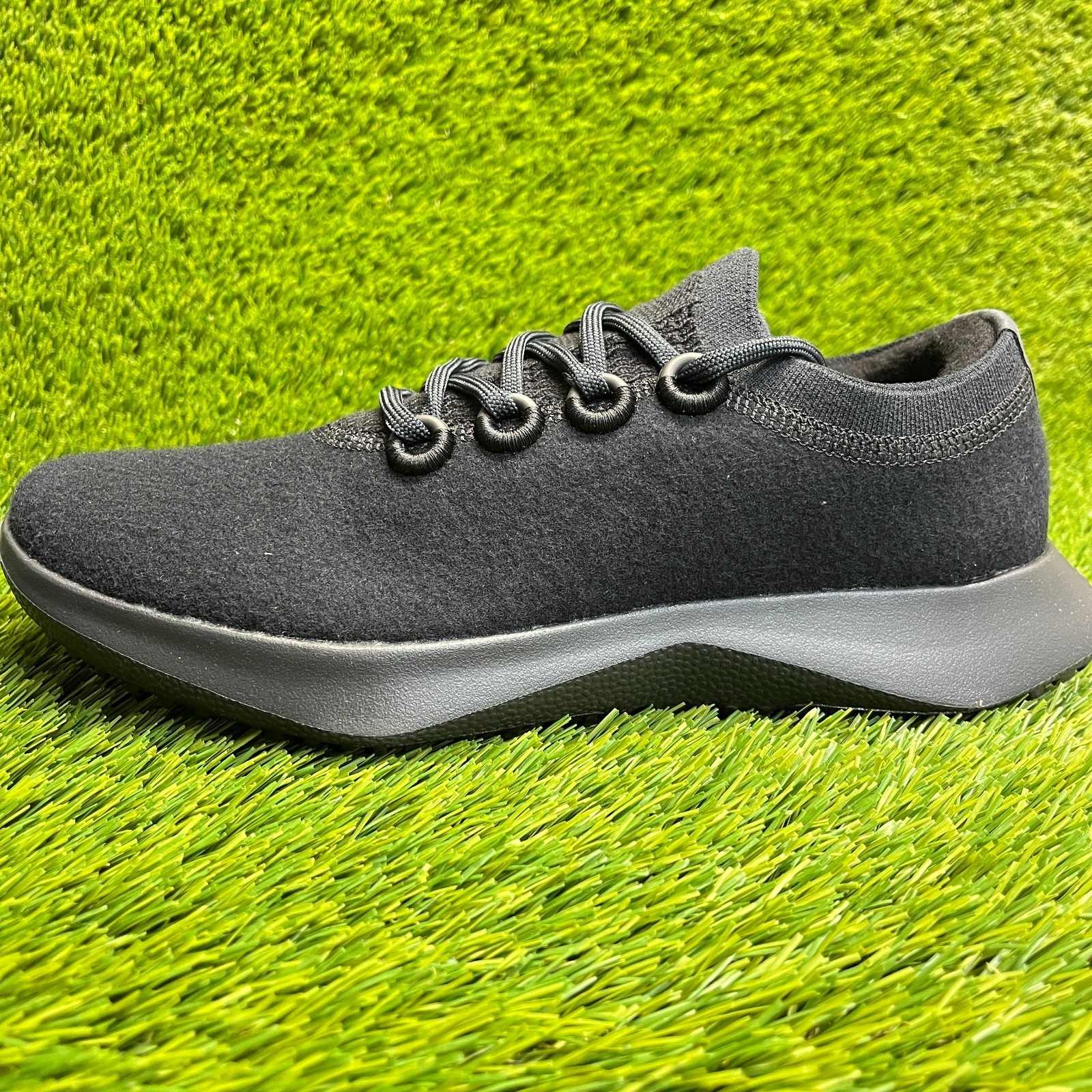 Allbirds Wool Dasher 2 Mizzle Mens Size 10 Black Running Walking Shoes Sneakers
