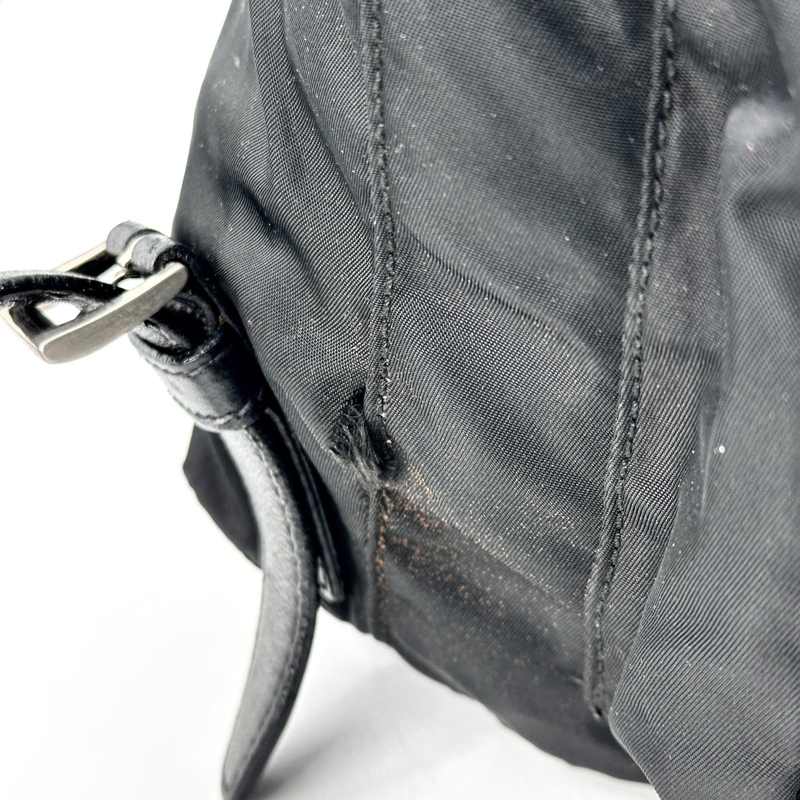 PRADA Rucksack Nylon Logo With Dust Bag