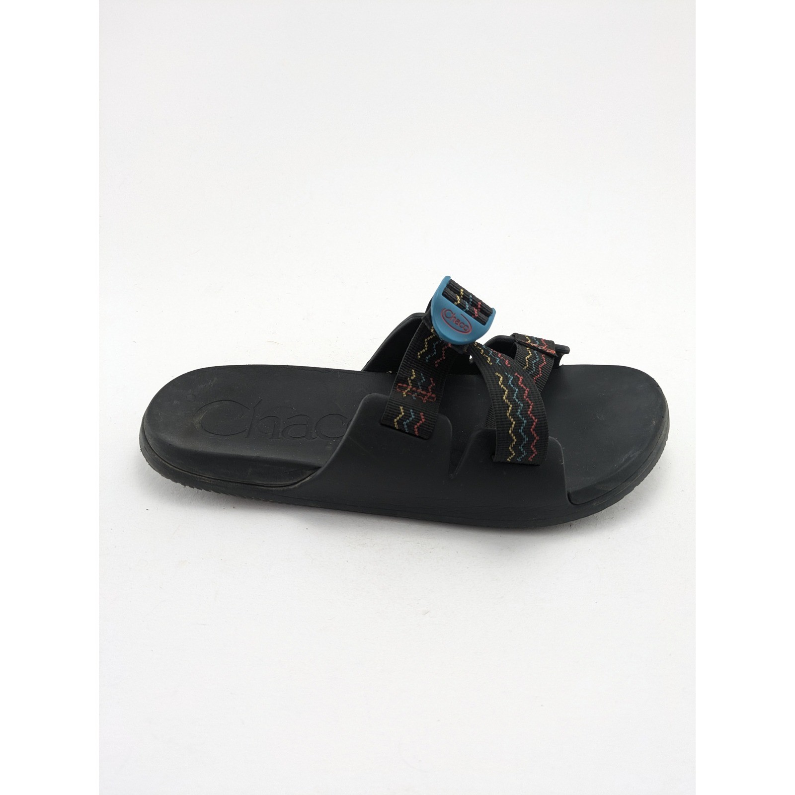 Mens Chaco Chillos Multicolor Zigzag Adjustable Slip On Comfort Sandals Size 12