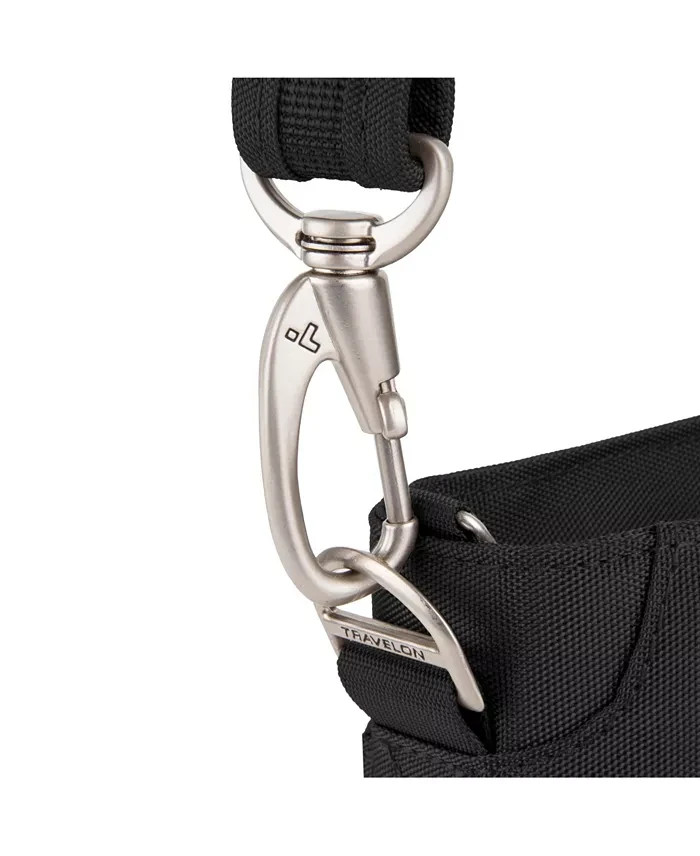Travelon Anti-Theft Classic Mini Shoulder Bag Color: Black