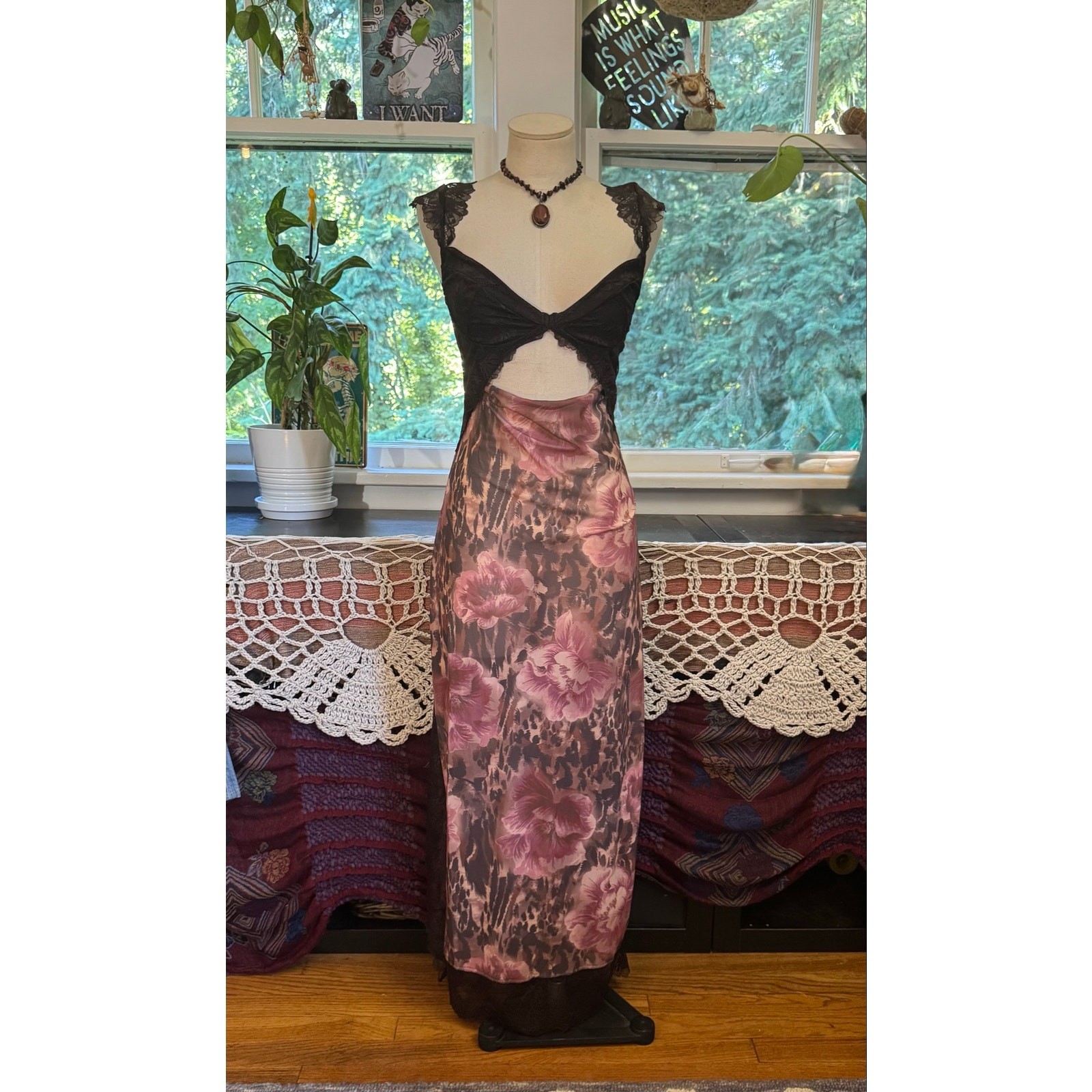 Free People Intimately FP “Suddenly Fine” Maxi Summer Slip Dress BNWT