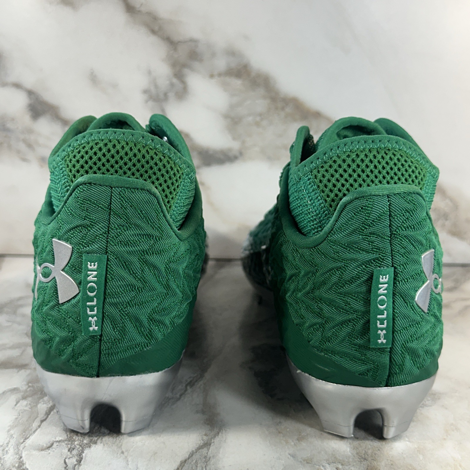 Under Armour UA Spotlight 4 MC Football Cleats Mens SZ 8.5 Green New 3027977-300