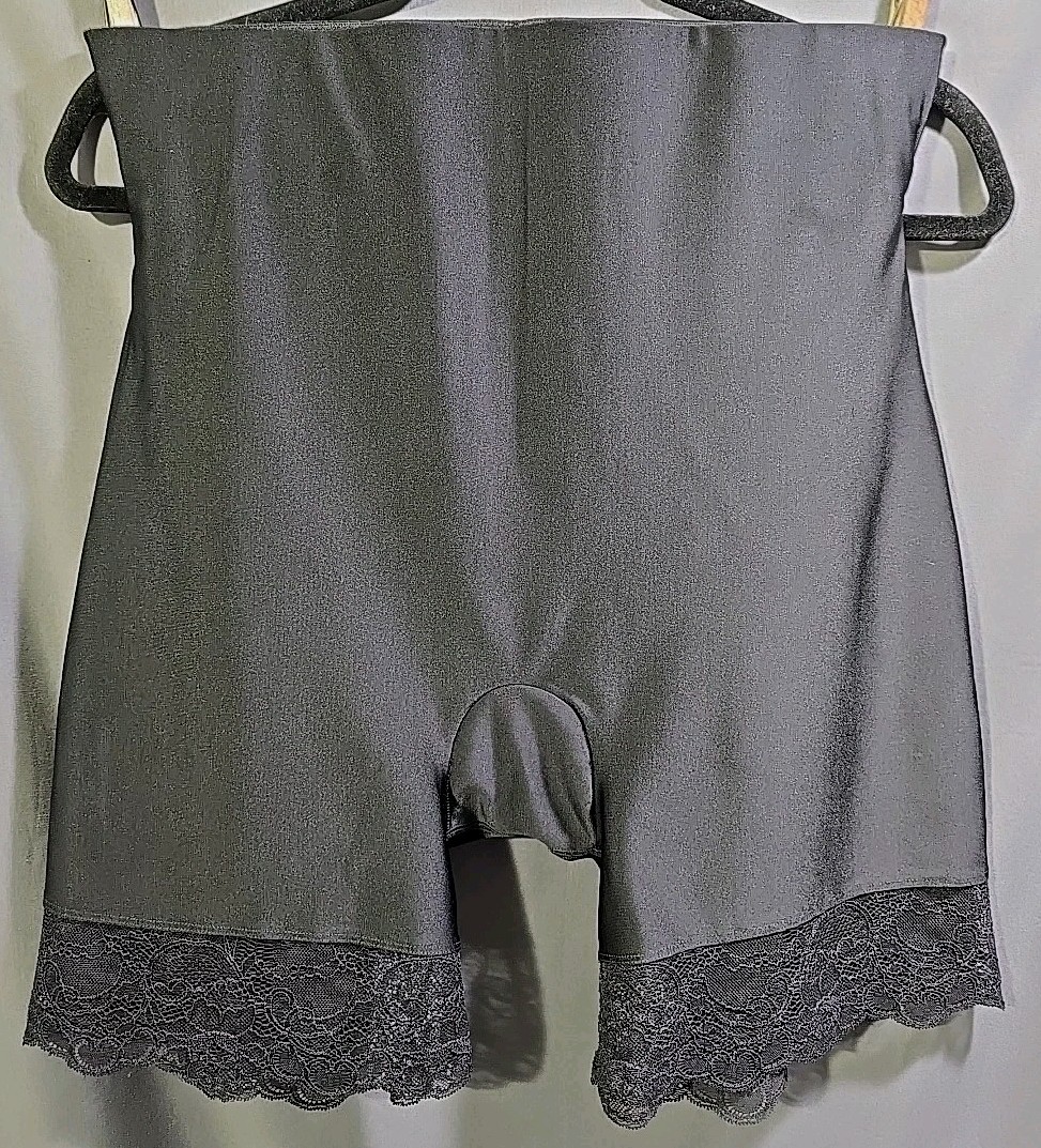 High Waist Shaper Girdle Shorts Thigh Slimmer Black I Am Yummie Butt Lift Large