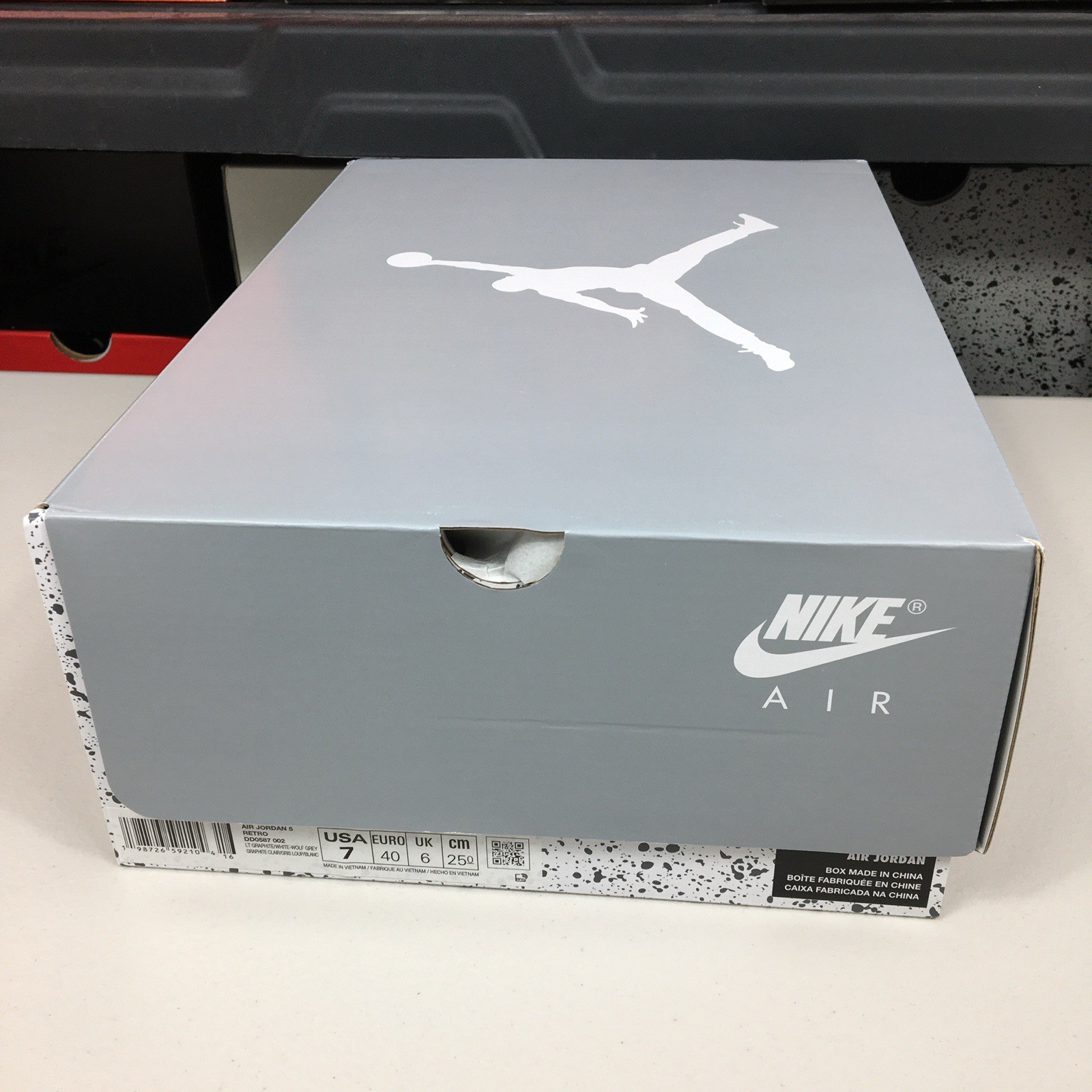 Nike Air Jordan 5 Retro 2026 Wolf Grey Shoes DD0587-002 Men’s Size