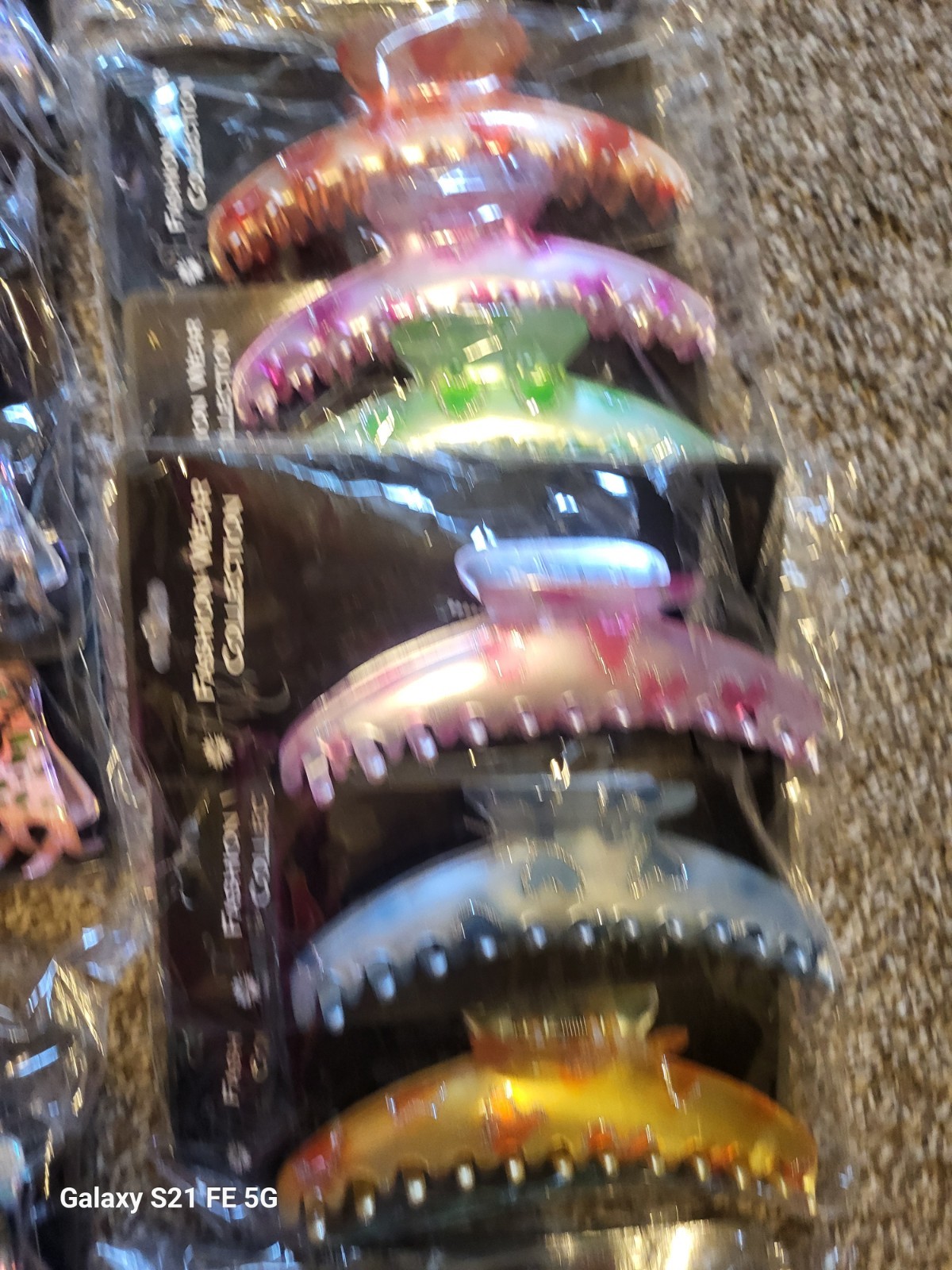 Huge Lot Of Hair Accessories. Over 150 Packs. All New Items. Some Multi Packs.