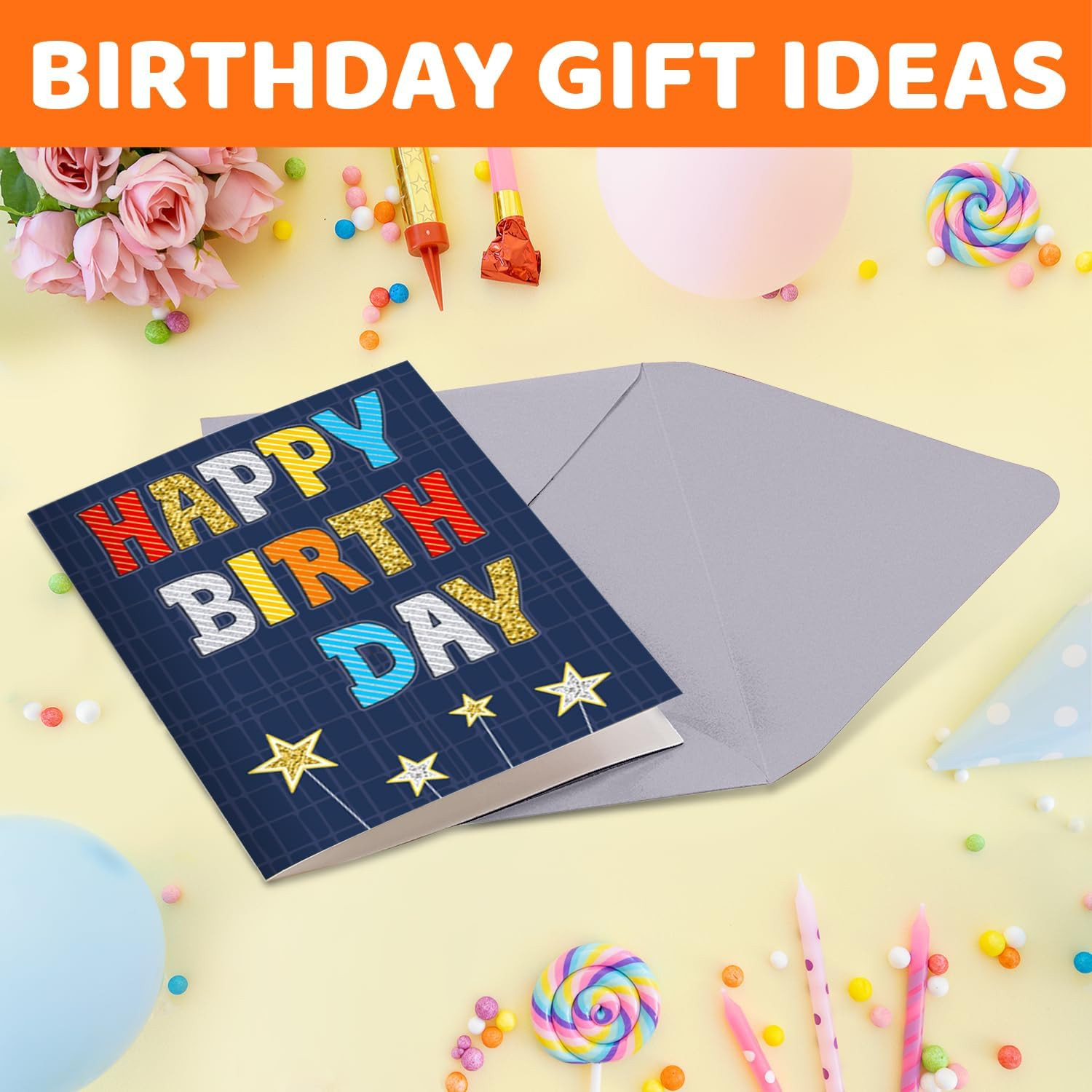 HAPPYPOP Elderly Birthday Gifts – Birthday Socks for 71-100 Years Old