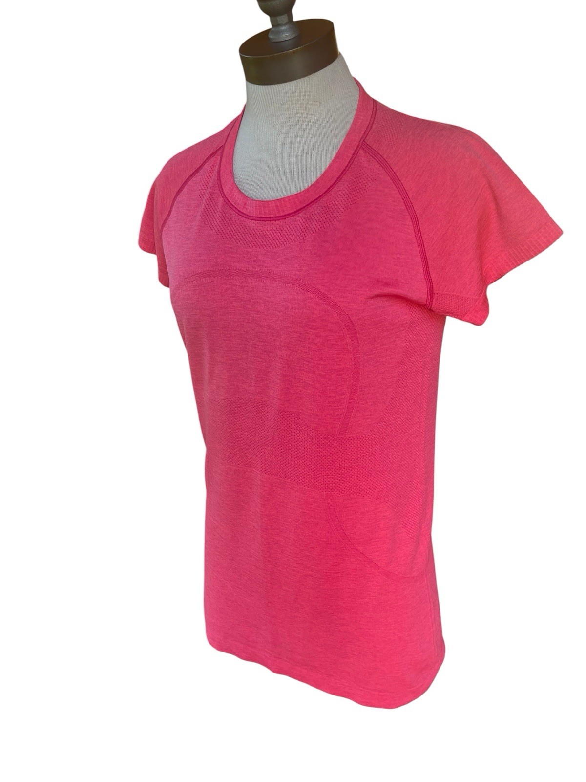 LULULEMON Swiftly Tech 2.0 Womens 10 Glaze Pink Short Sleeve Athleisure Shirt