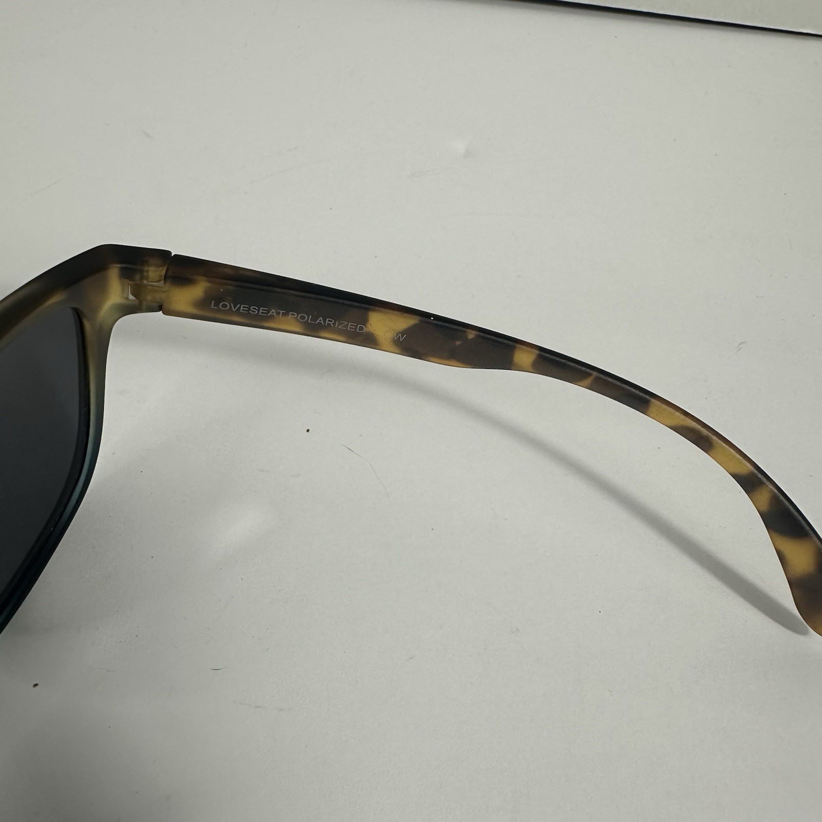 Suncloud LOVESEAT Polarized Tortoise Shell Brown Full Rim Sunglasses Gray Lens