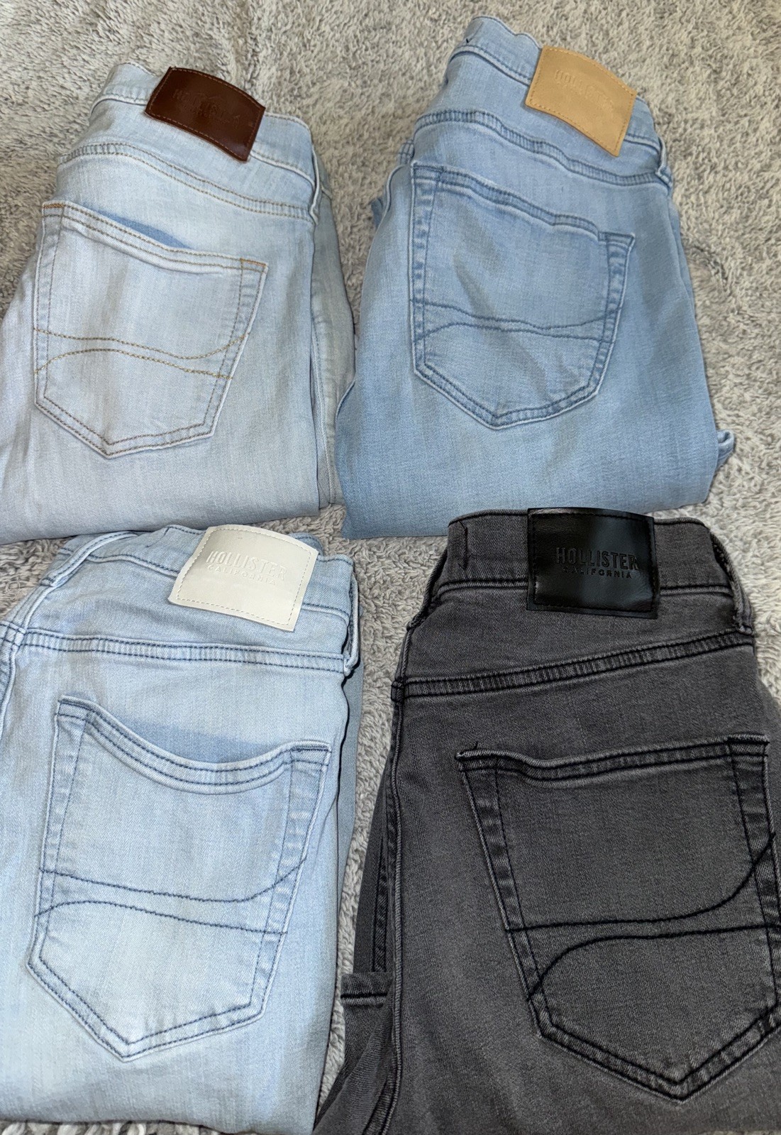 Lot Of Hollister men’s Jeans size vary 4 pairs