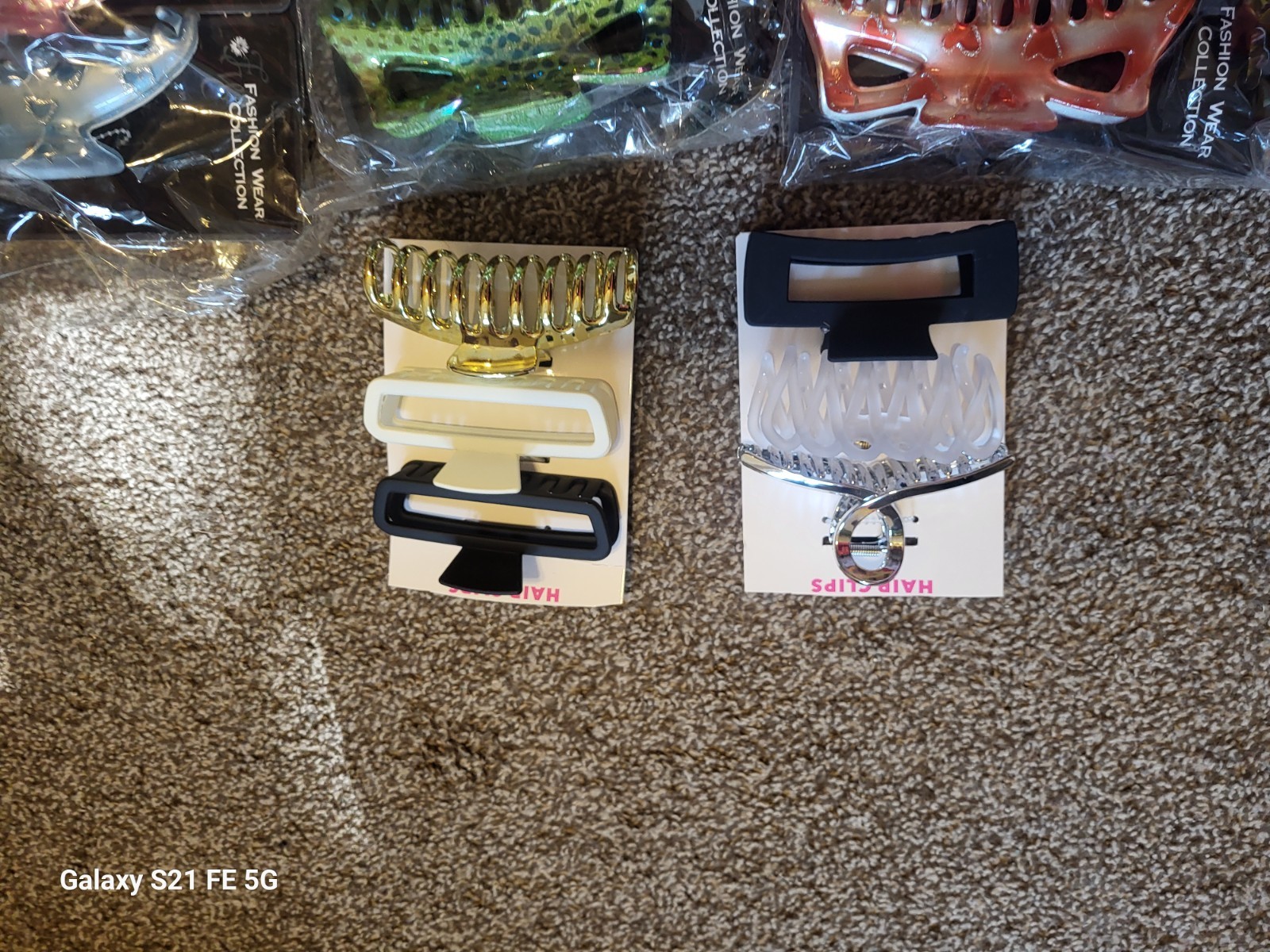 Huge Lot Of Hair Accessories. Over 150 Packs. All New Items. Some Multi Packs.