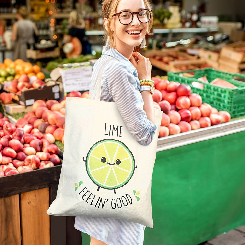 2PCS Large Cotton Shoulder Tote Bag Canvas shopping bag Casual Daily Bags Pack