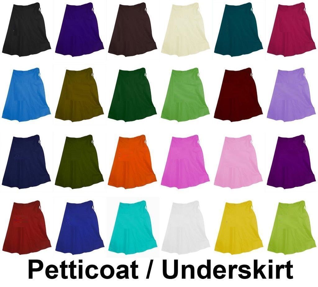 Petticoat Cotton Sari Lining Underskirt Bollywood Indian Soft 100% Saree Inskirt