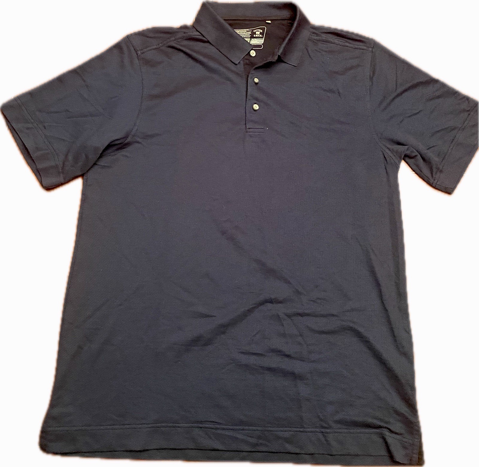 CUTTER & BUCK CB DRY TEC GOLF POLO SHIRT MEN’S XL NANOTEX FABRIC
