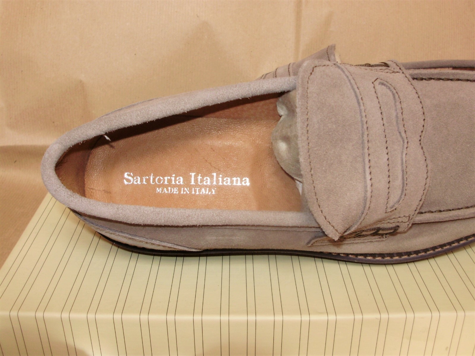 ITALIAN SARTORIA SUEDE SUEDE SUEDE SUEDE SUEDE SUEDE UK 7