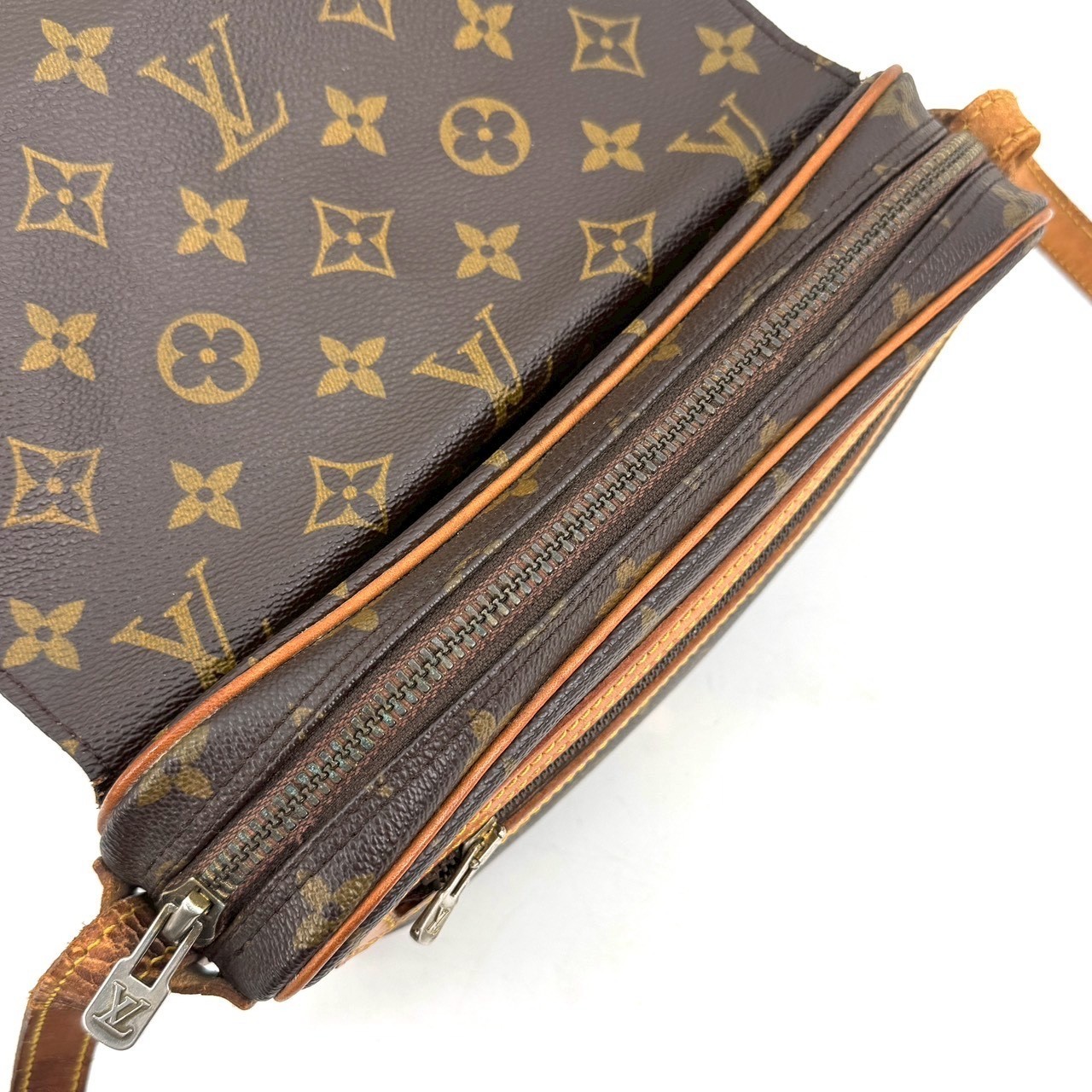 Louis Vuitton Saint Germain shoulder bag Leather Monogram LV Authentic