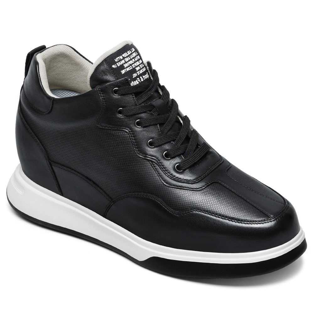 us9 CHAMARIPA 11cm/4.3″ elevator shoes men Height Increase high top sneaker