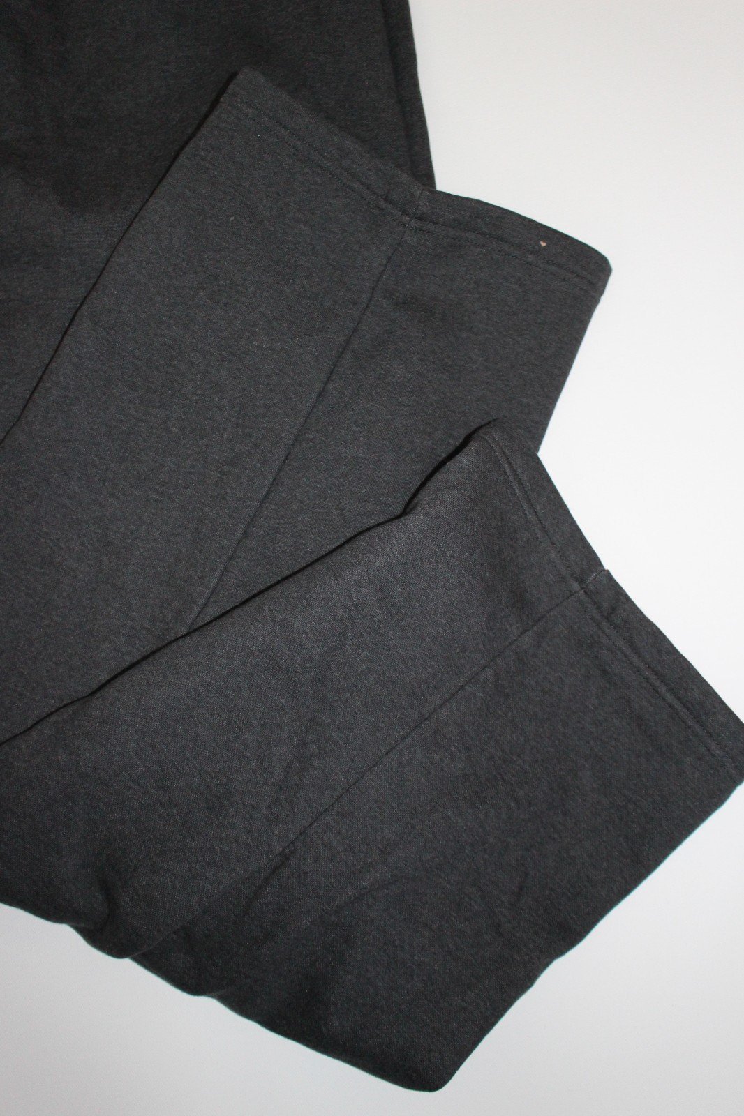 PUMA REGULAR FIT CHARCOAL GREY FLEECE OPEN BOTTOM SWEATPANTS SZ: 4XLT 4XT NWT