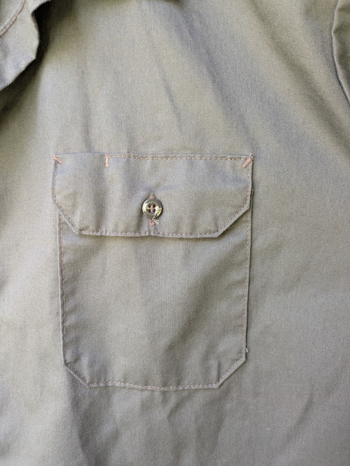 Men’s Red Kap Industrial S/S Twill Work Shirt (SP24) Navy Size 4XL