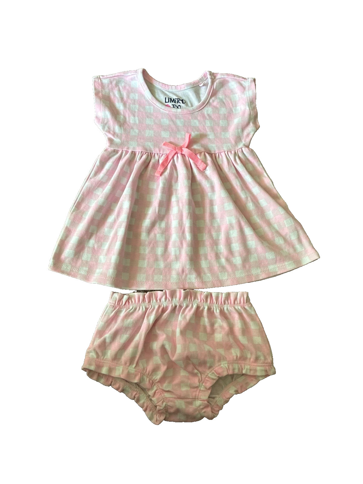 limited too toddler girls summer dress with bloomers size 12M