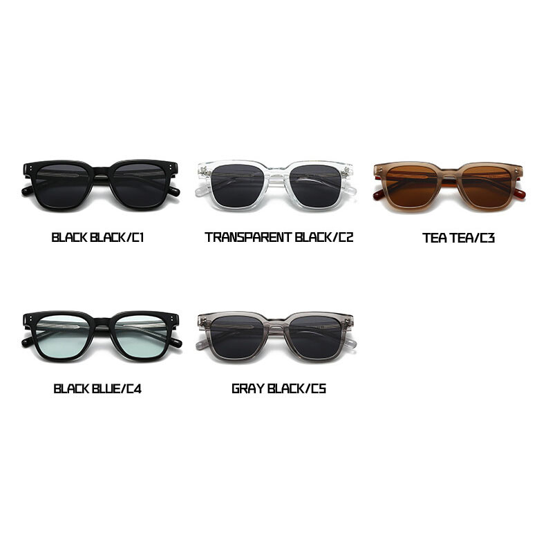 Unisex TR90 Retro Polarized Sunglasses Classic Square Outdoor Shade Glasses New