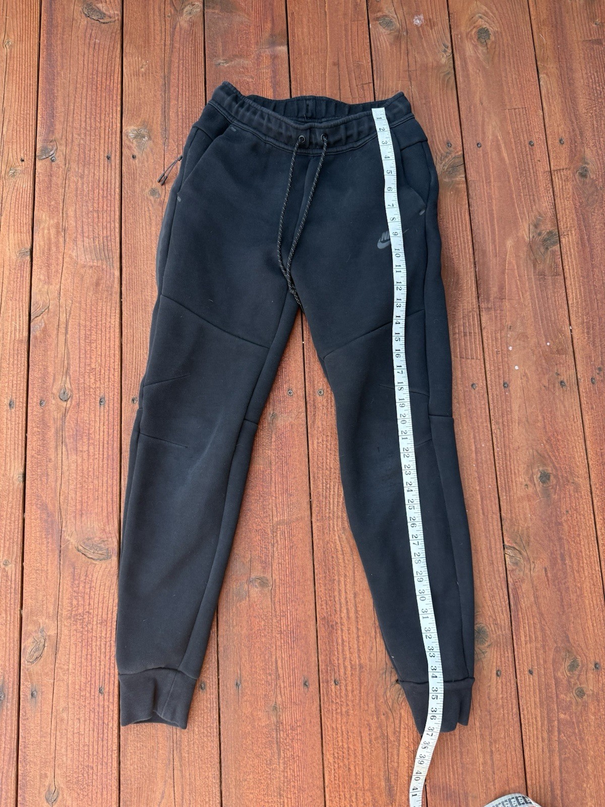 Nike Mens Tech Fleece Joggers Black Sweatpants Size S 805162-010