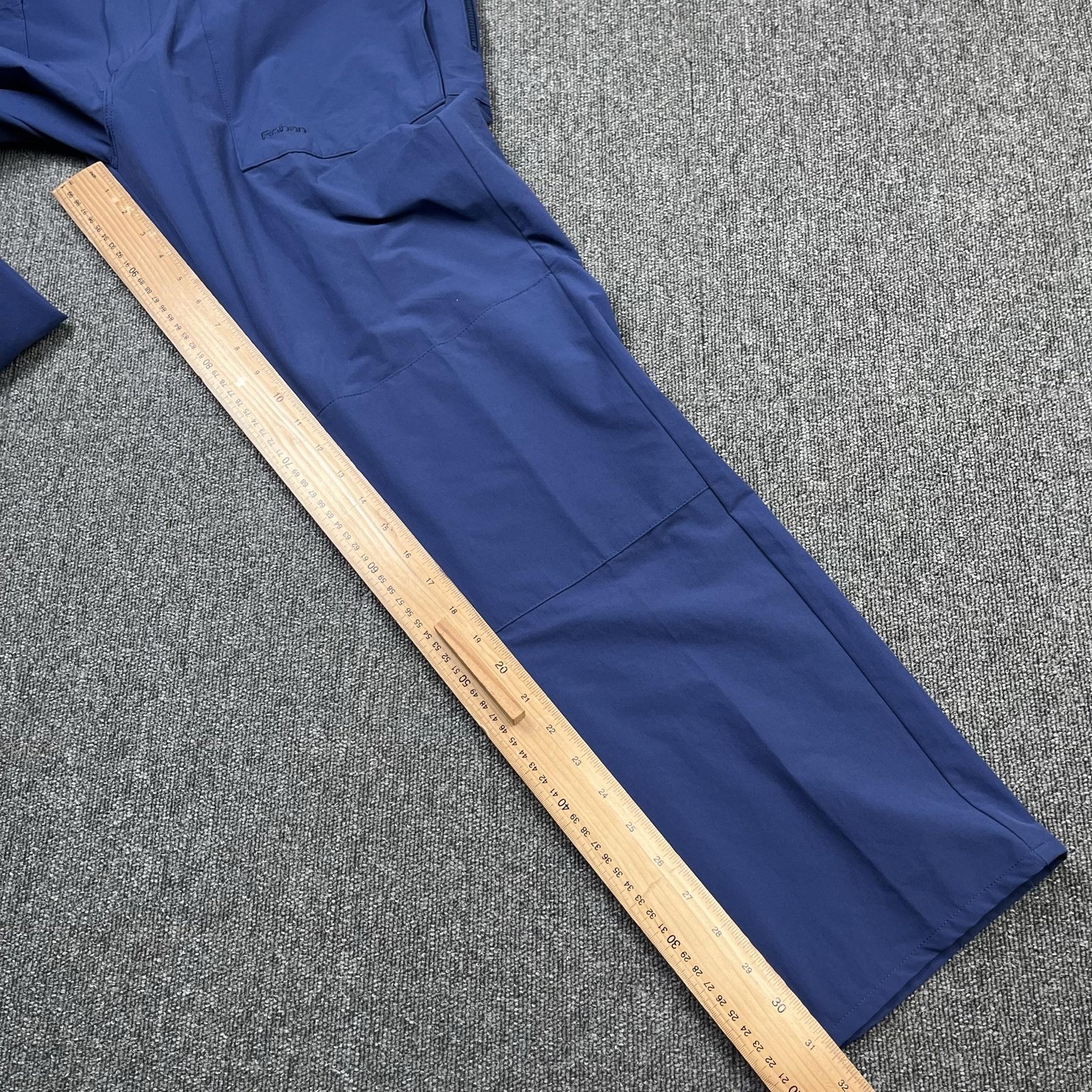 Rohan Trousers Mens W34 L31 Blue Stretch Bags Hiking Walking Travel UPF 40+