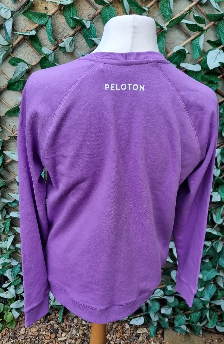 Peloton Cody LOL Sweatshirt Size Large Pullover | Sweater Purple Gender Neutral