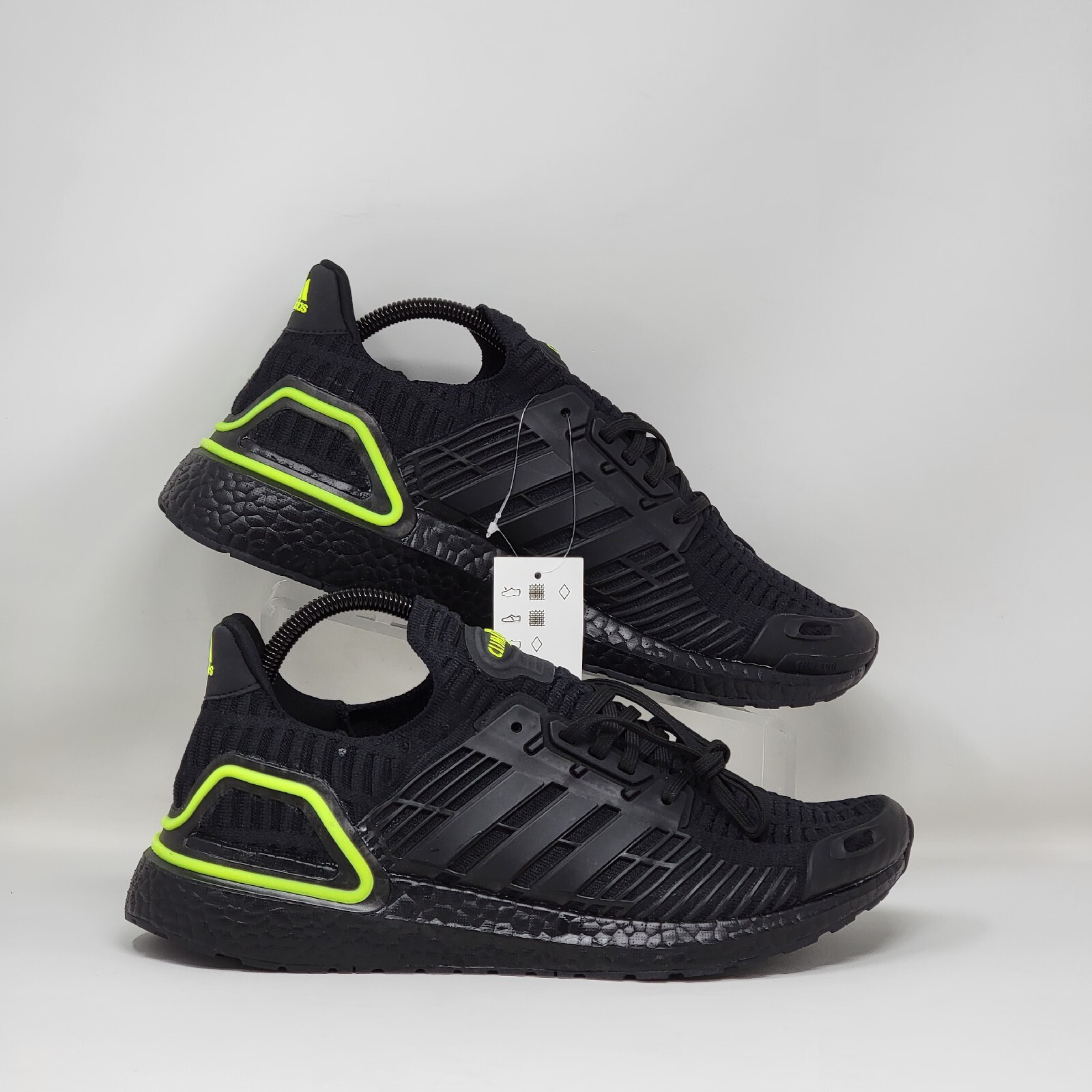 Adidas Ultraboost CC_1 DNA Core Black Green Shoes GX7812 Mens Size 4 New