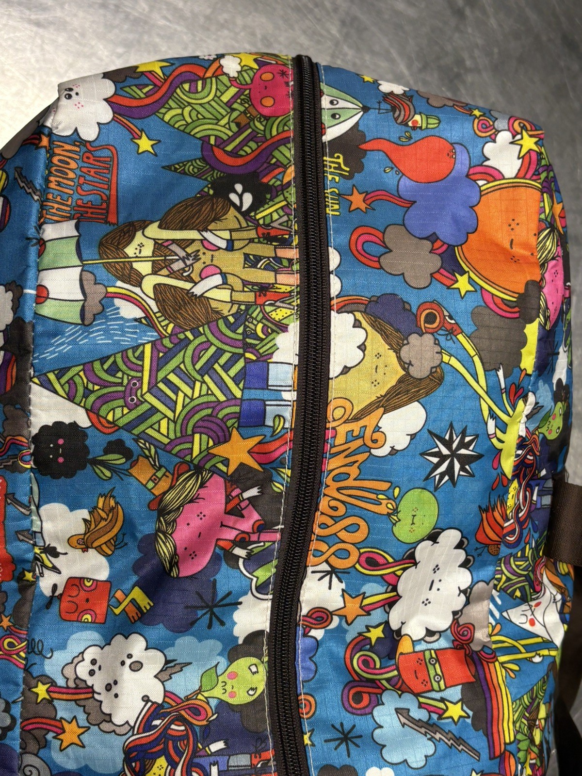 LeSport Sac Duffel Bag 21” x 12” x 9” Artist In Residence Merijn Hos Dutch Art