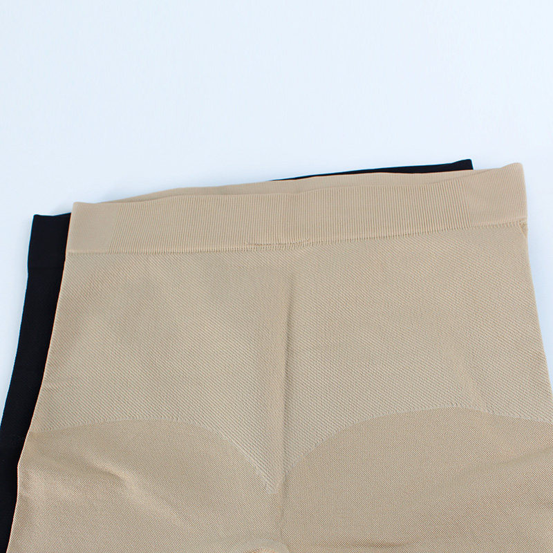 Seamless Maternity Belly Support Shorts Mid-Thigh Anti Chafe Pregnancy Under Dre