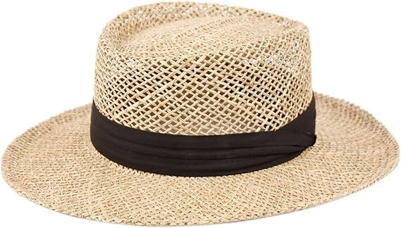 Epoch Gambler Safari Wide Brim Vented Straw Sun Unisex Hat