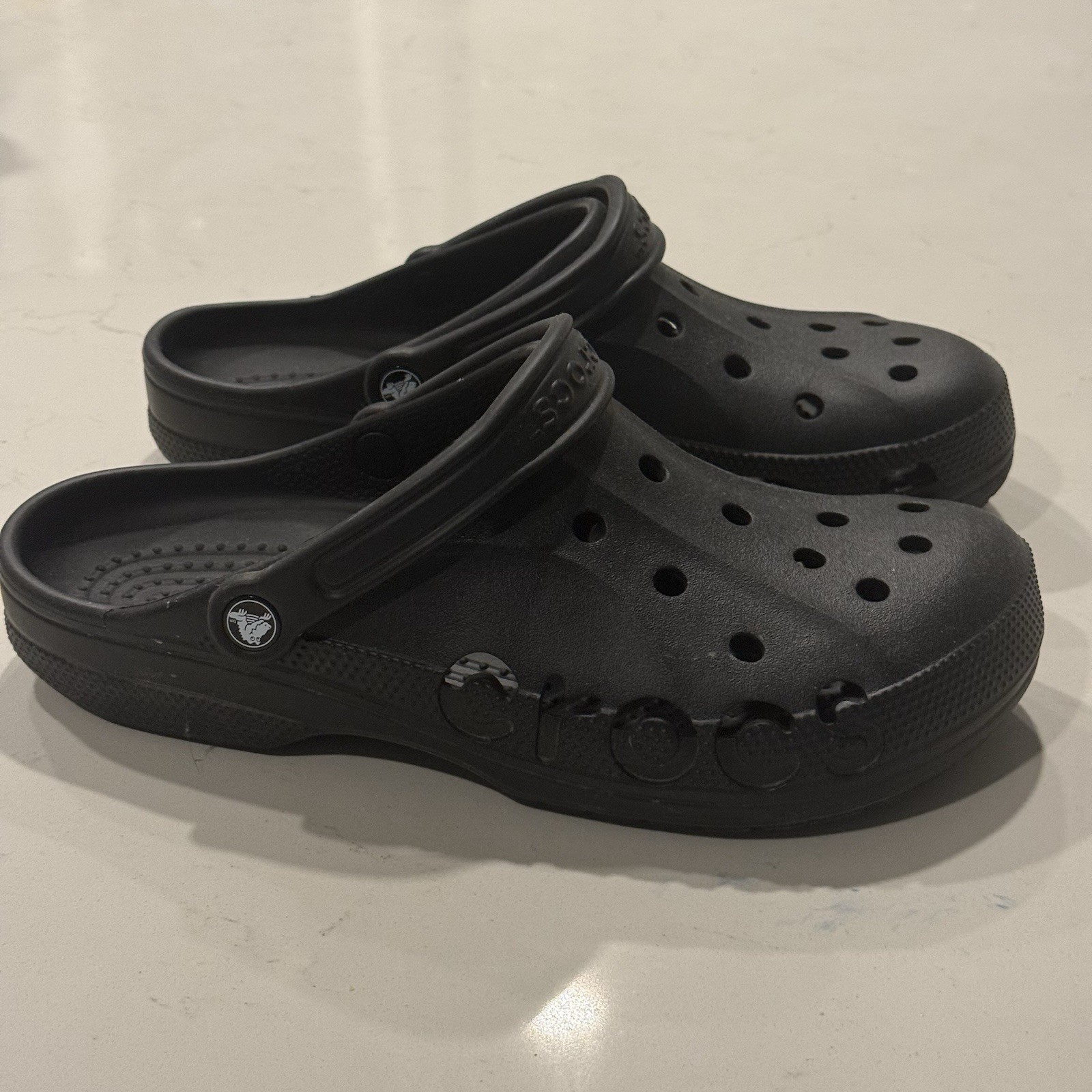 Crocs Baya Clog Men’s Size 11 Black Slip On Comfort Sandals Water Shoes M11