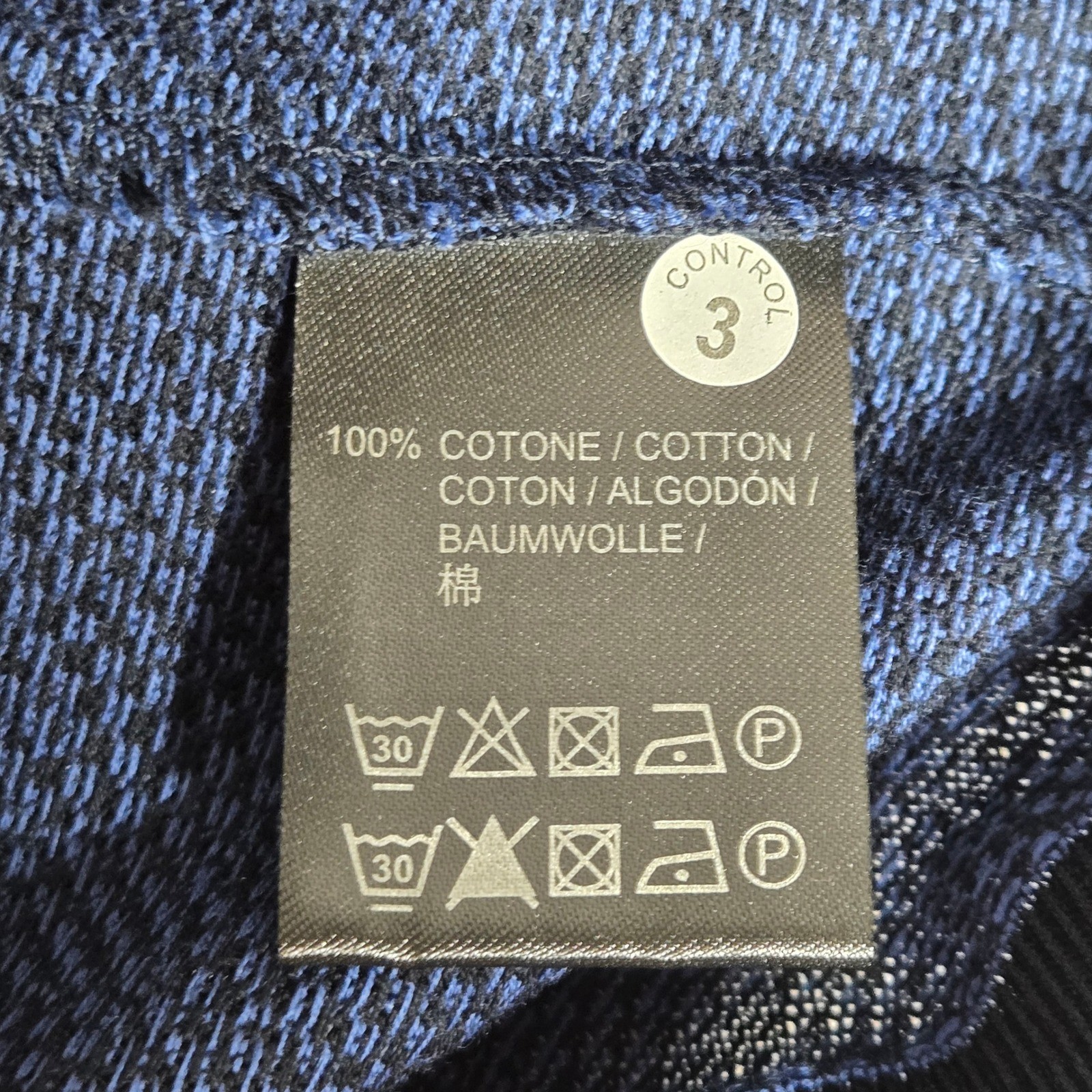 Corneliani Quarter Zip Polo Mens 52 Large Navy Cotton Jacquard Pullover Italy