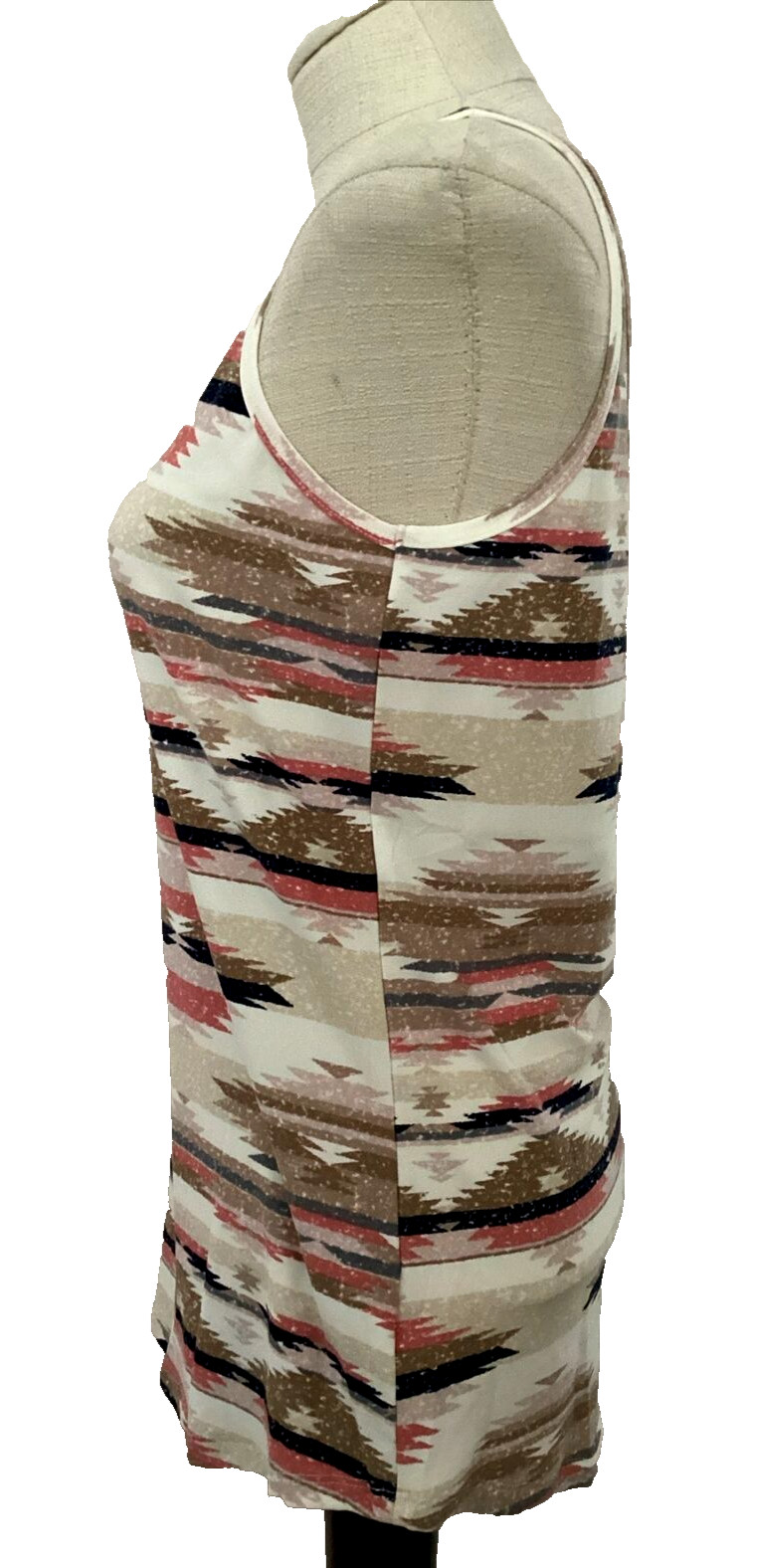 NO BOUNDARIES FITTED SOUTHWEST SCOOP Stretch Knit TANK SZ. Jr. XS*