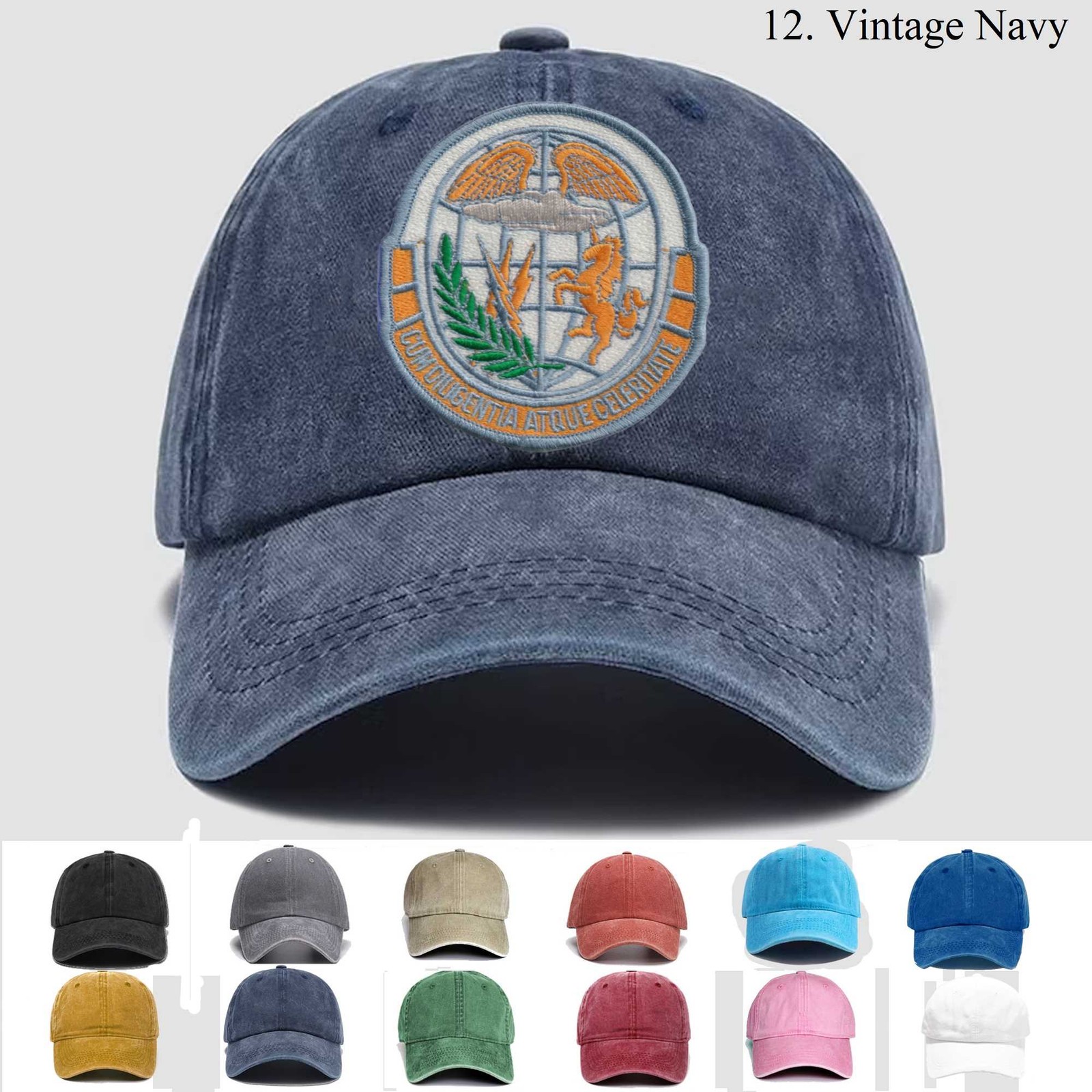 Customized Personalization Embroidered Hat 7 Air Refueling Squadron, Trucker Hat
