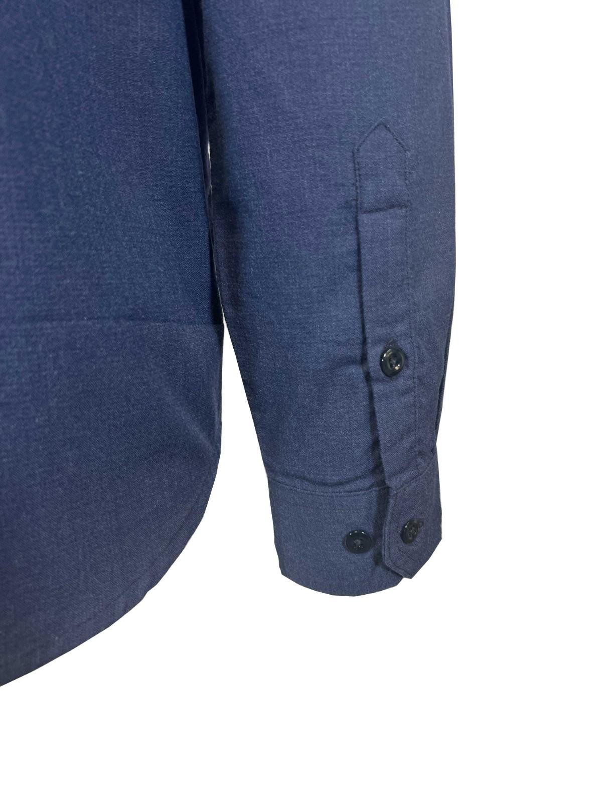 Carhartt FR Men’s Navy Shirt Flame Resistant Long Sleeve Lightweight (S02)
