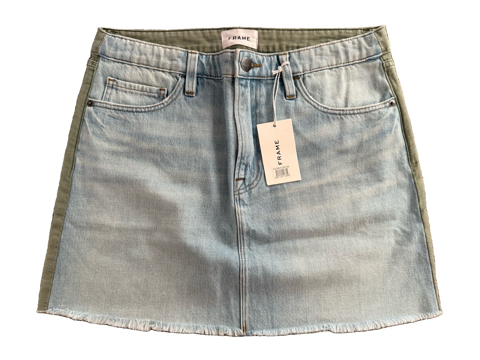 Frame Women’s (Varies Sizes) Canteburry Le Mini Skirt Cargo Mix Denim