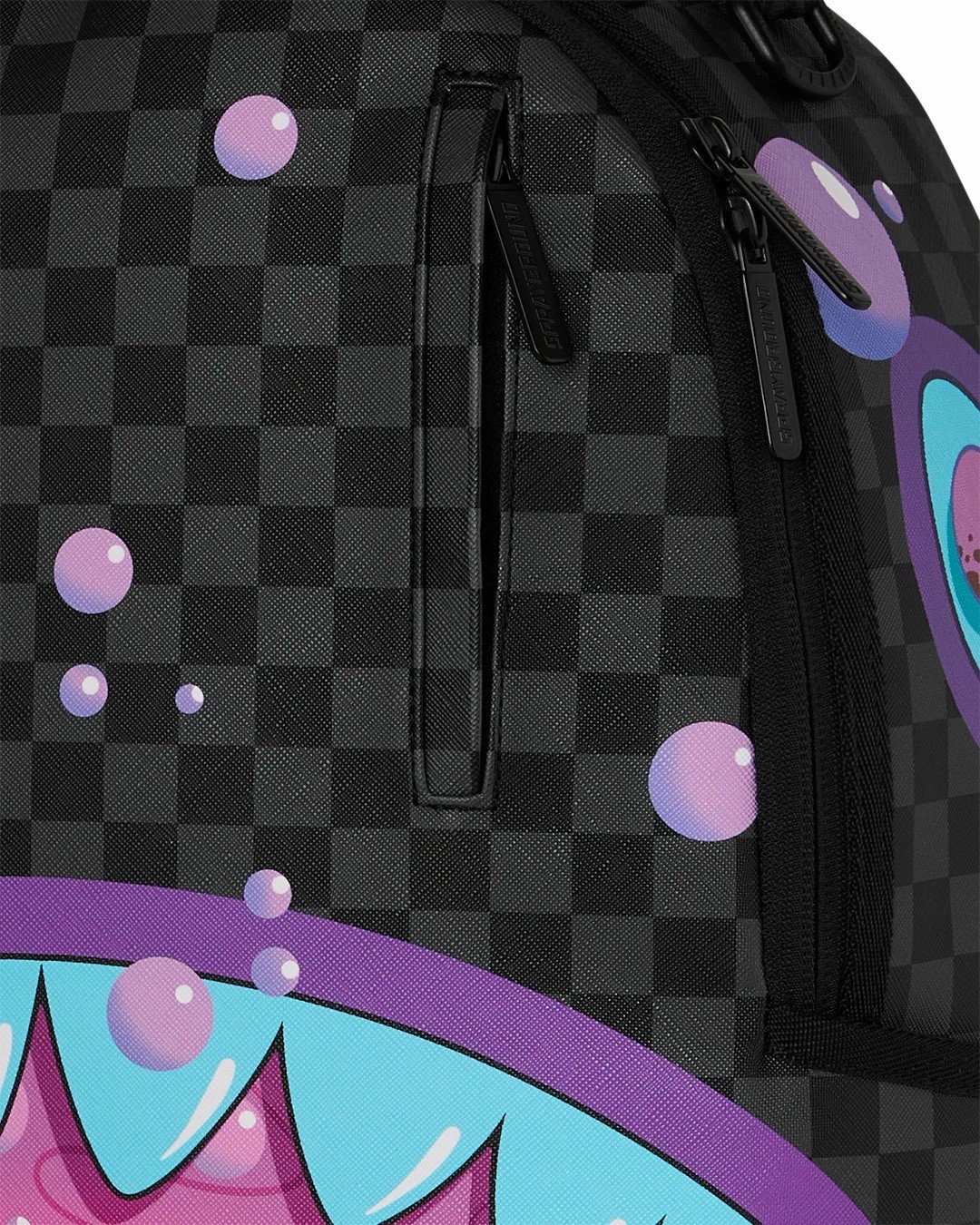 SPRAYGROUND LIMITED EDITION BACKPACK PURPLE SLIME TAKEOVER GRAPE PURPLE AQUA NEW