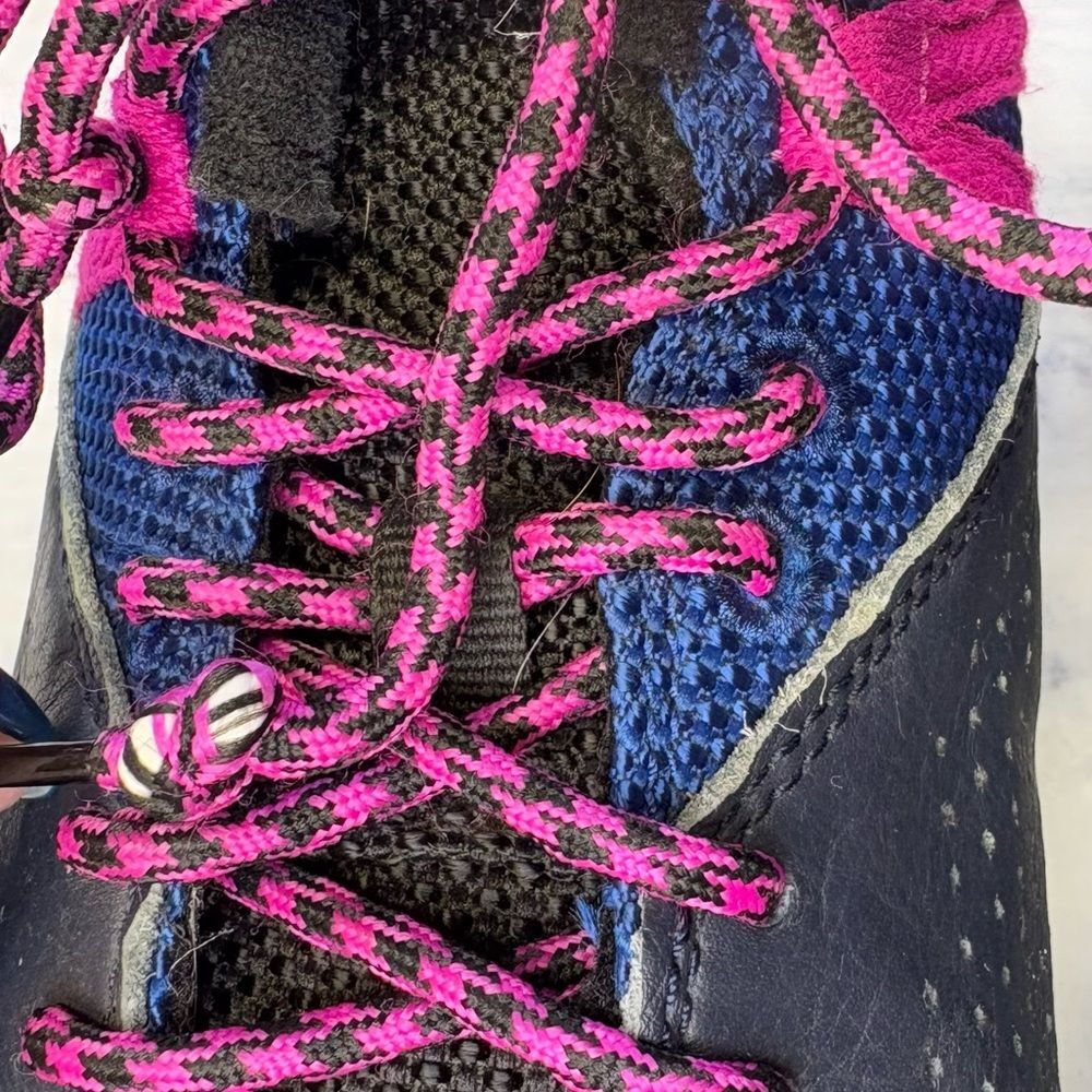 Nike Okwahn II Obsidian Indigo Force Lace Up Sneakers Men’s Size 10