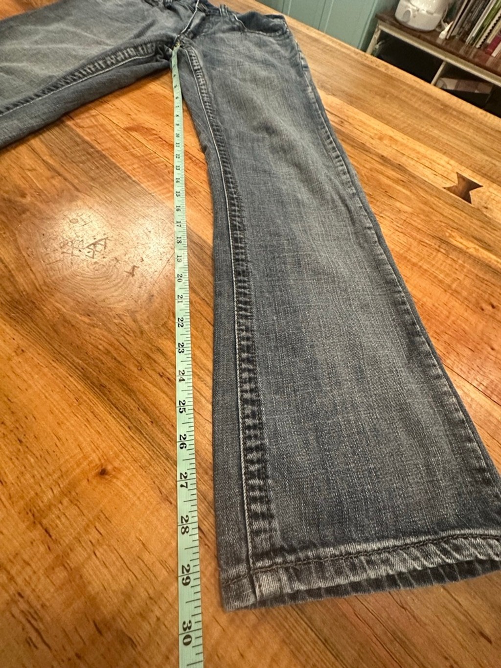 Flypaper Boot Cut Jeans W29 x L32 Casual Comfortable Denim Faded Blue