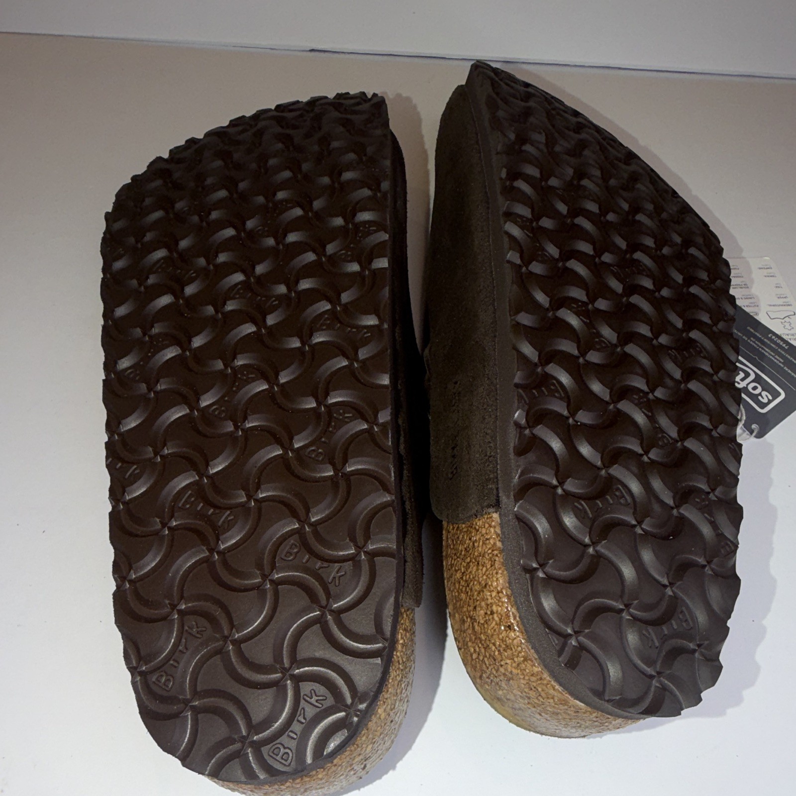 Birkenstock Boston BS Mocca Brown Suede Soft Footbed EU46 US13