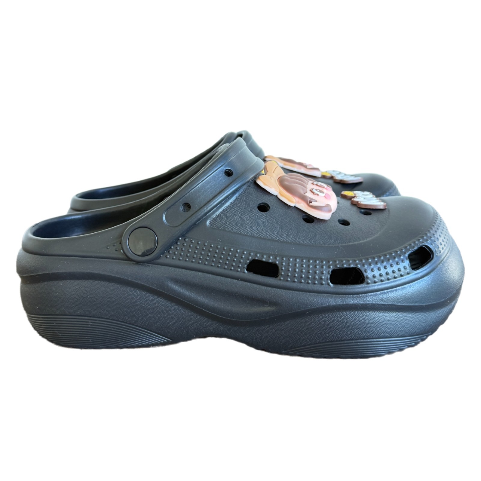 Women Platform Clogs Soft Sole Sandals NonSlip Cartoon charms Girl Slipper Shoes