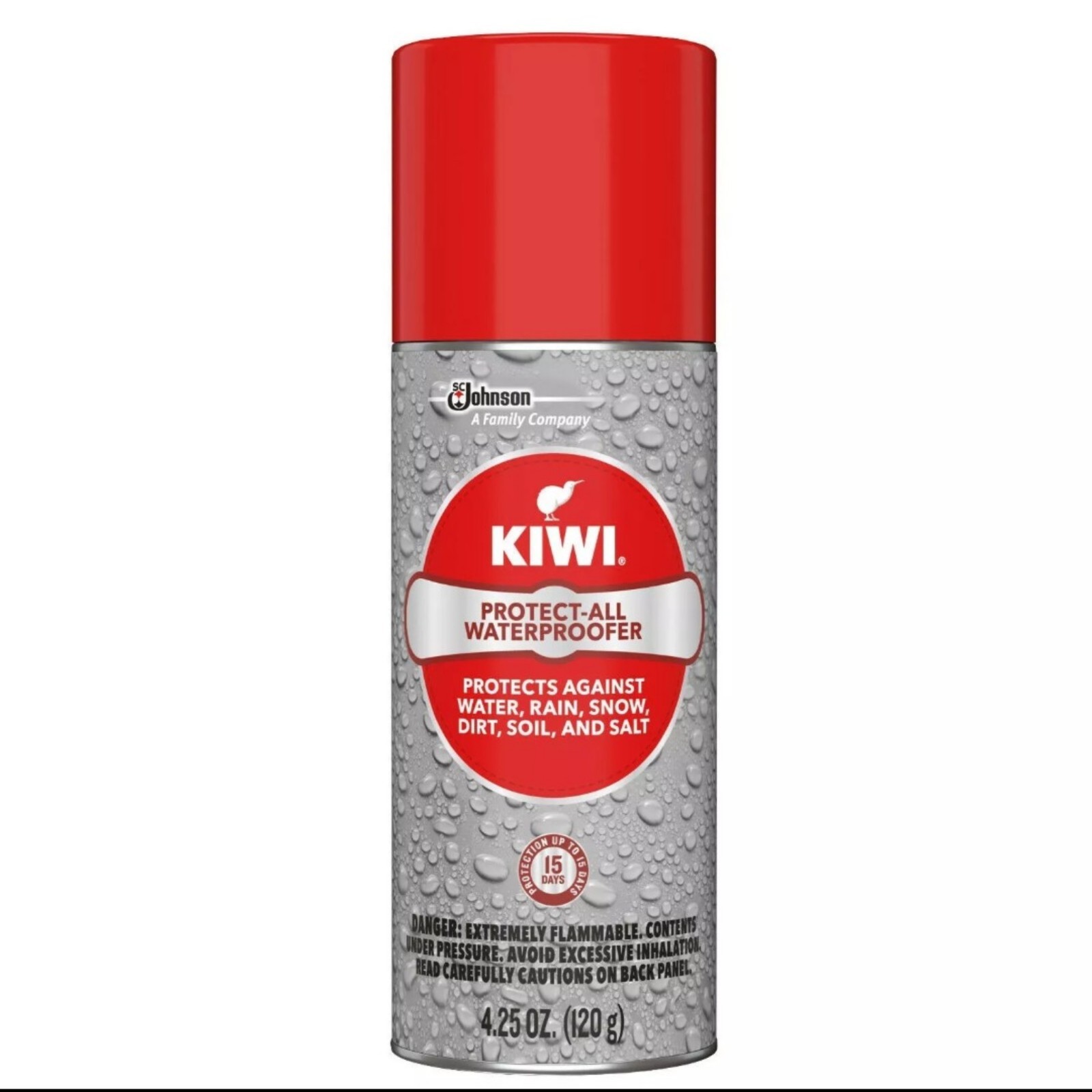 Kiwi Protect-All Waterproofer 4.25oz 2 Psck Shoes Fabric All Weather Shield