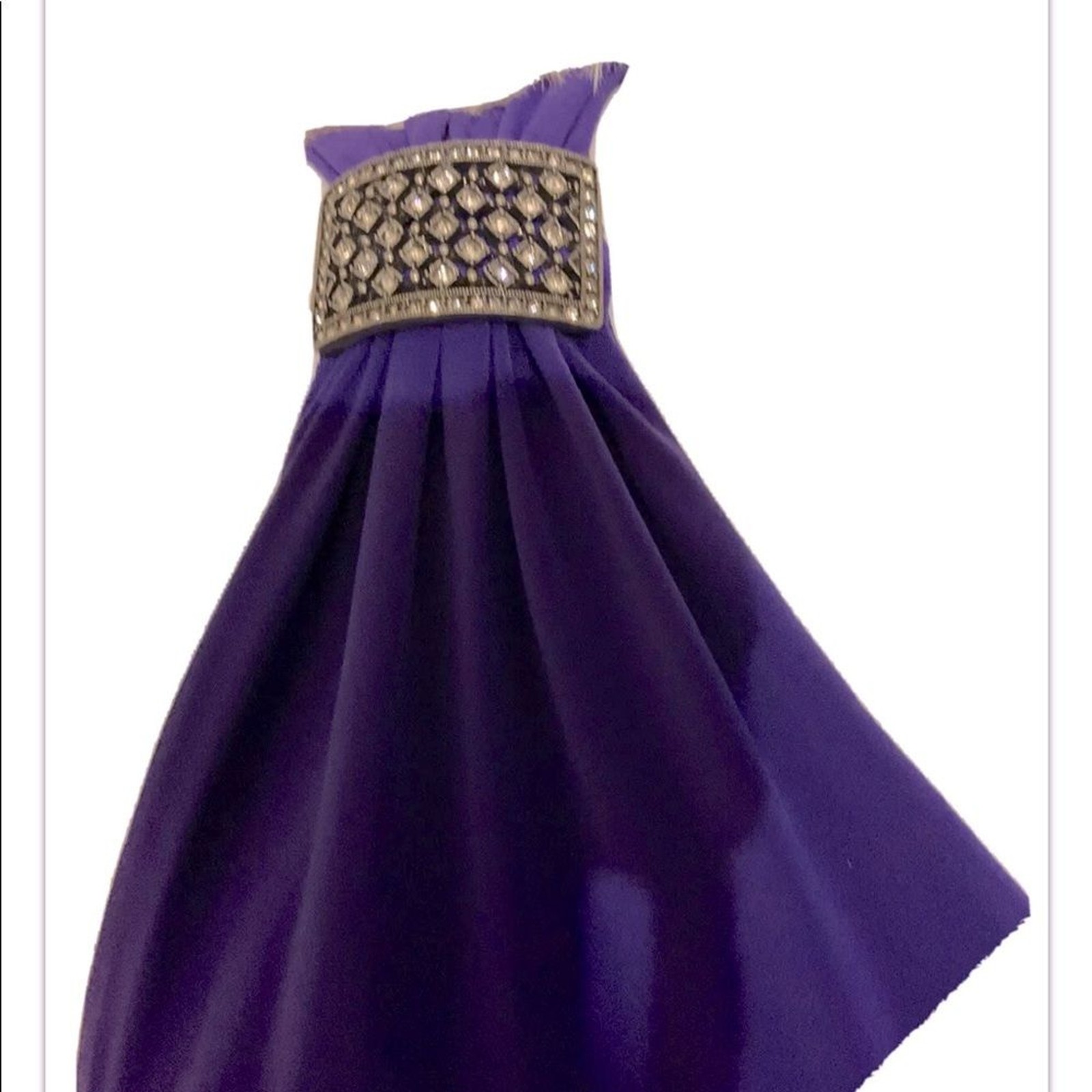 PURPLE FORM FITTING DRESS 12